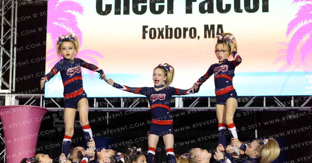Cheer Factor MARVELS · ACDA Reach the Beach Ocean City Grand Nationals DIDII AllStar