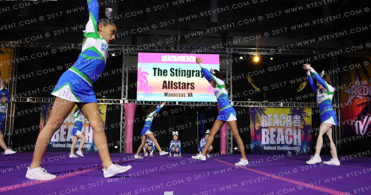 The Stingray Allstars Comet · ACDA Reach the Beach Ocean City Grand Nationals DIDII AllStar