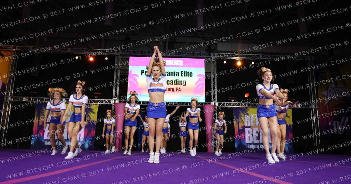 Pennsylvania Elite Cheerleading Guardians · ACDA Reach the Beach Ocean City Grand Nationals DIDII AllStar