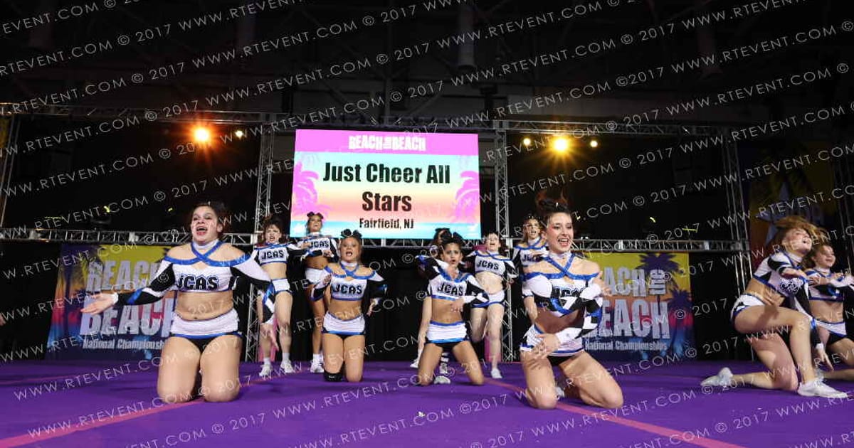 Just Cheer All Stars Lady Lynx · ACDA Reach the Beach Ocean City Grand Nationals DIDII AllStar