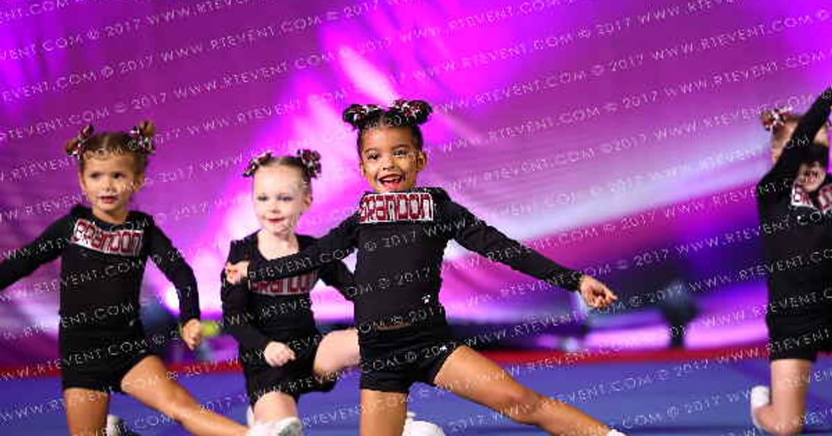 Brandon All-Stars Glitter · American Cheer Power Tampa Showdown DIDII
