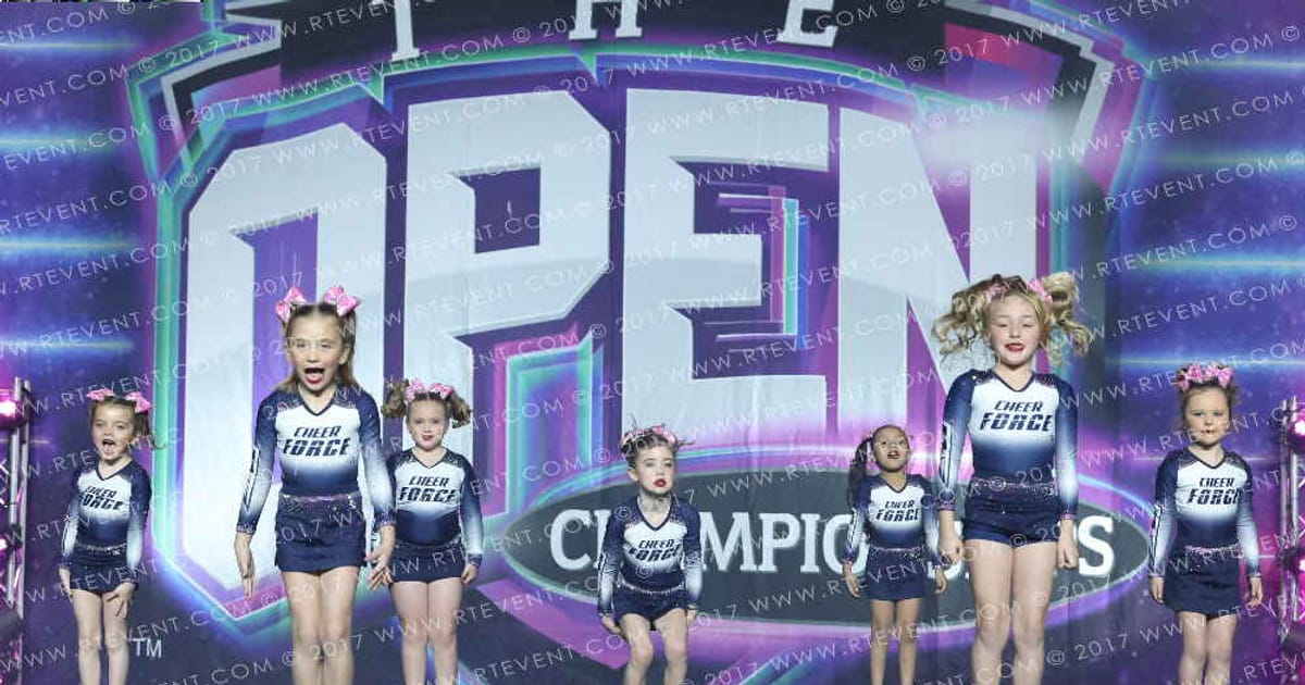 Cheer Force Arkansas Peeps · The Open Branson