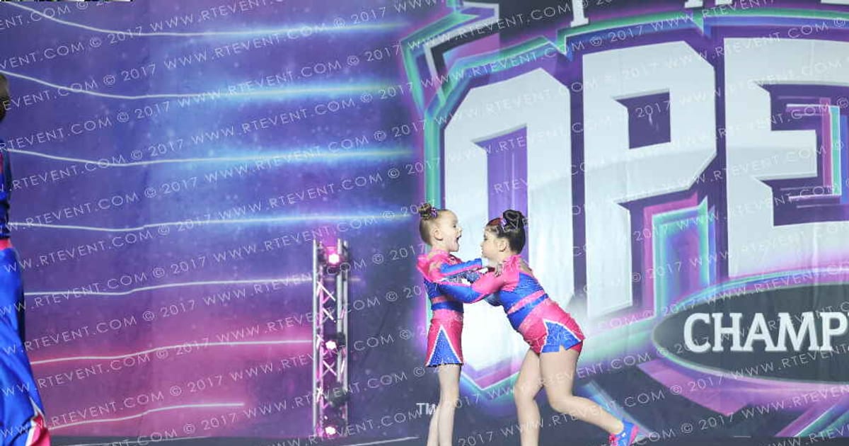 WIN All-Stars Cheer Tiny Tiaras · The Open Branson