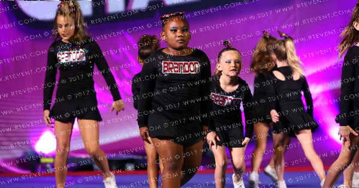 Brandon All-Stars Lime · American Cheer Power Tampa Showdown DIDII