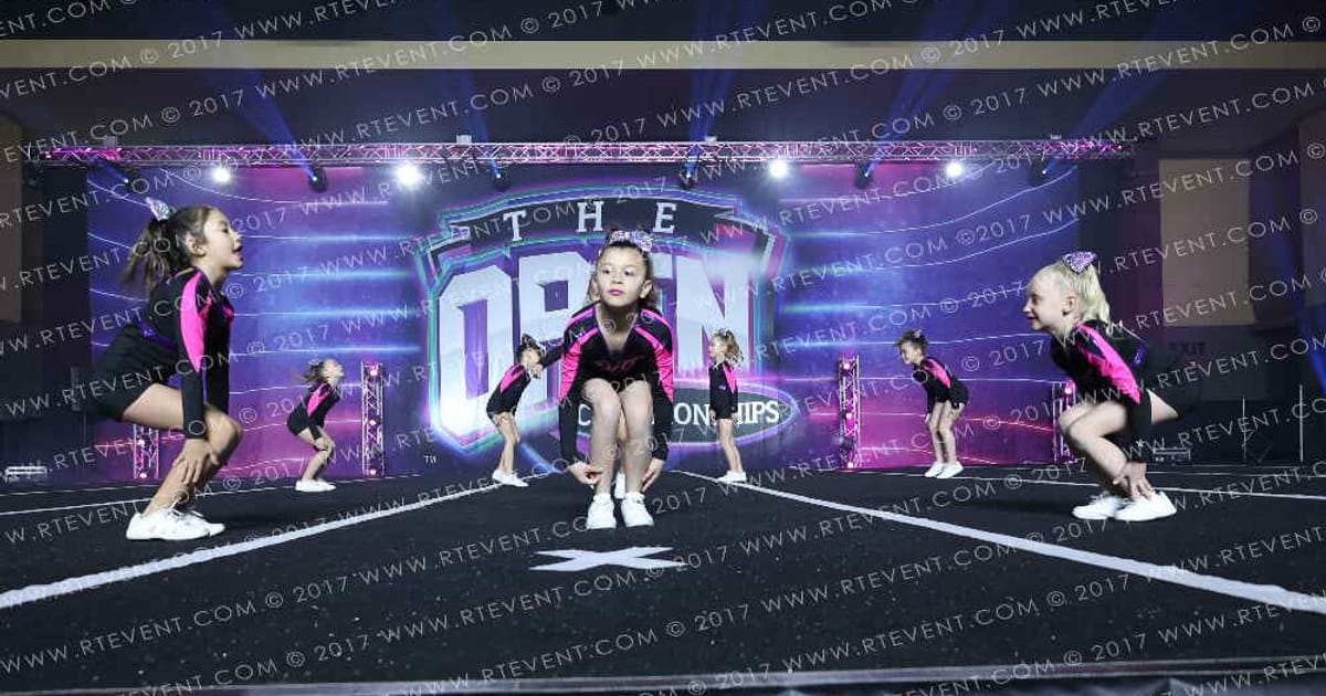 POP Cheer Factory Embers · The Open Branson