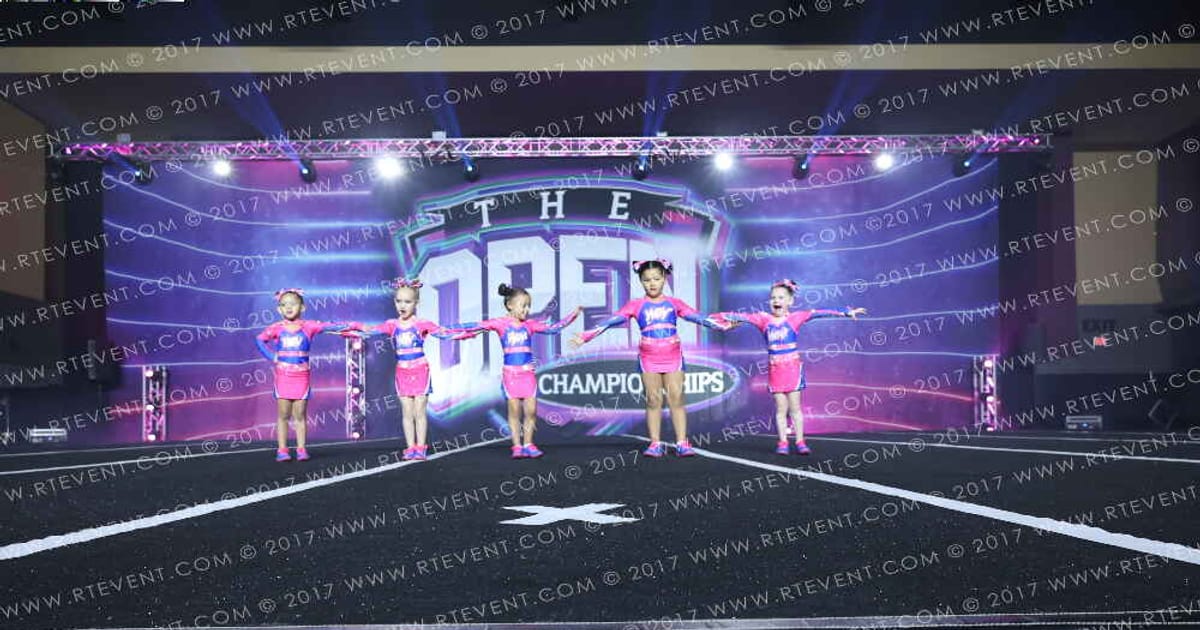 WIN All-Stars Cheer Boss Babies · The Open Branson