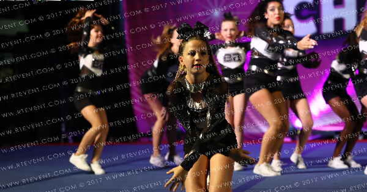 Brandon All-Stars Navy · American Cheer Power Tampa Showdown DIDII