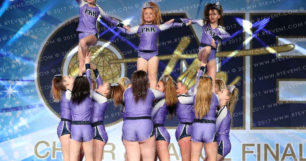 PKR Athletics Cheer Blue Frost · The One Virginia Beach