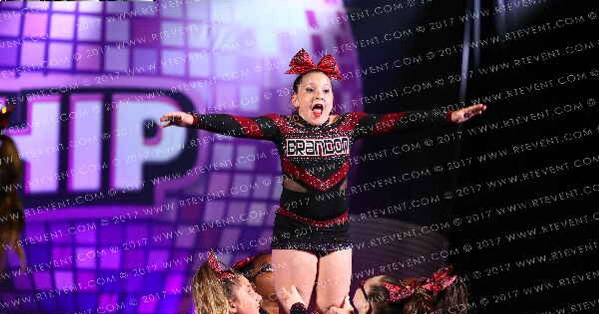 Brandon All-Stars Jacksonville Blu · American Cheer Power Tampa Showdown DIDII