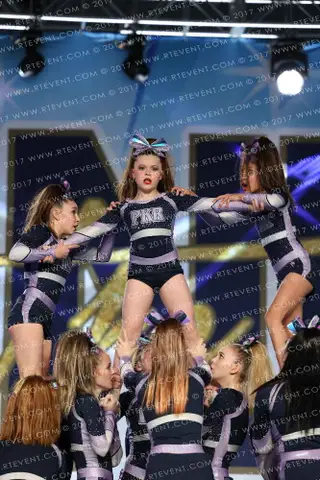 PKR Athletics Cheer Blue Hail