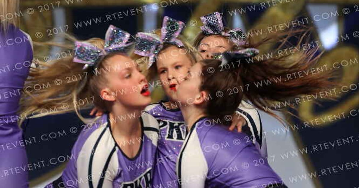 PKR Athletics Cheer Purple Rain · The One Virginia Beach