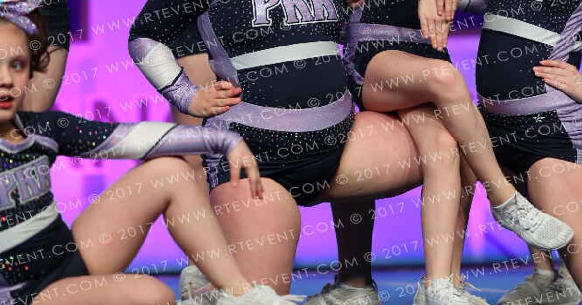 PKR Athletics Cheer White Lightning · The One Virginia Beach