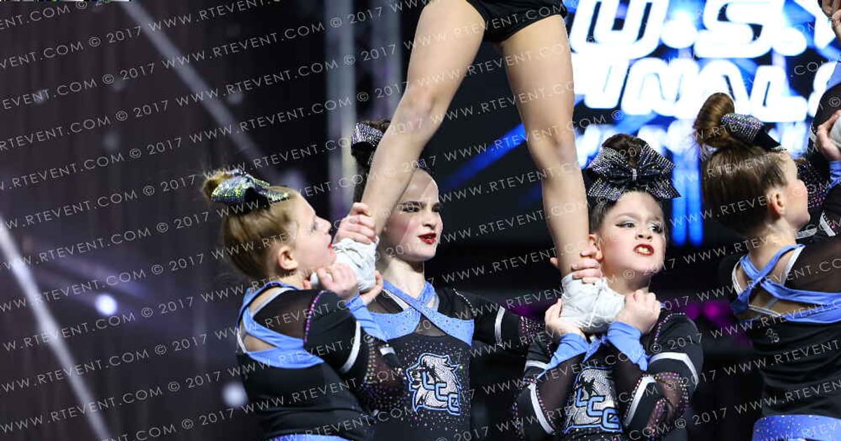 Lions Cheer Company Royal Cats · US Finals Indy