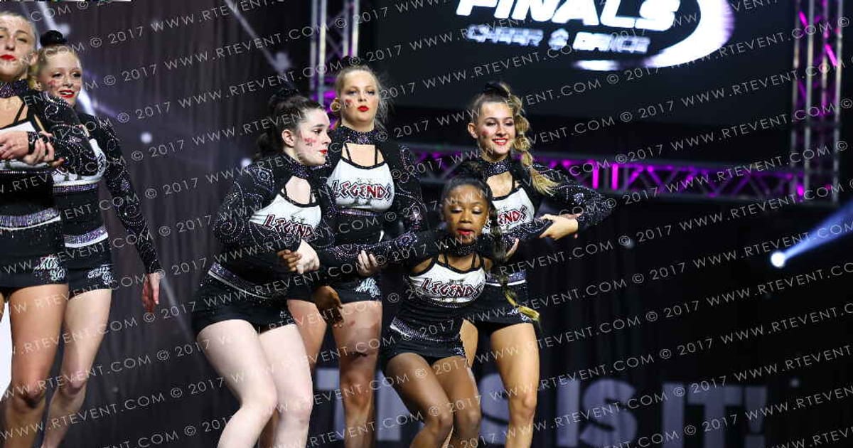 Legends Cheer Academy II Princess Platinum Spades · US Finals Indy