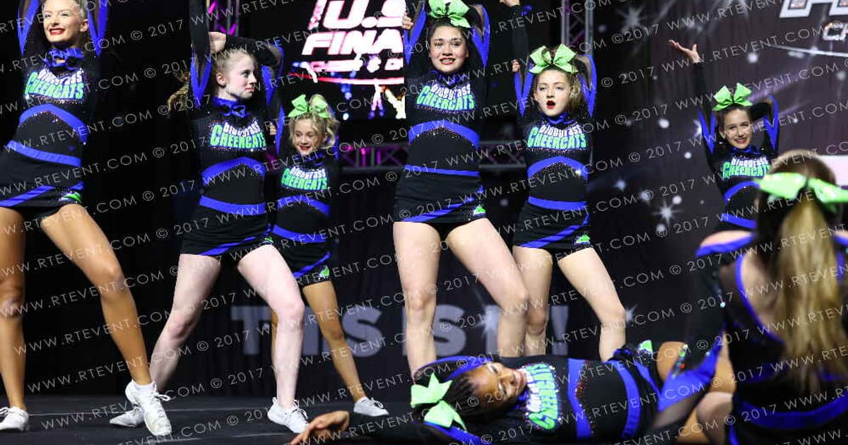 Bluegrass Cheercats Jade Jaguars · US Finals Indy