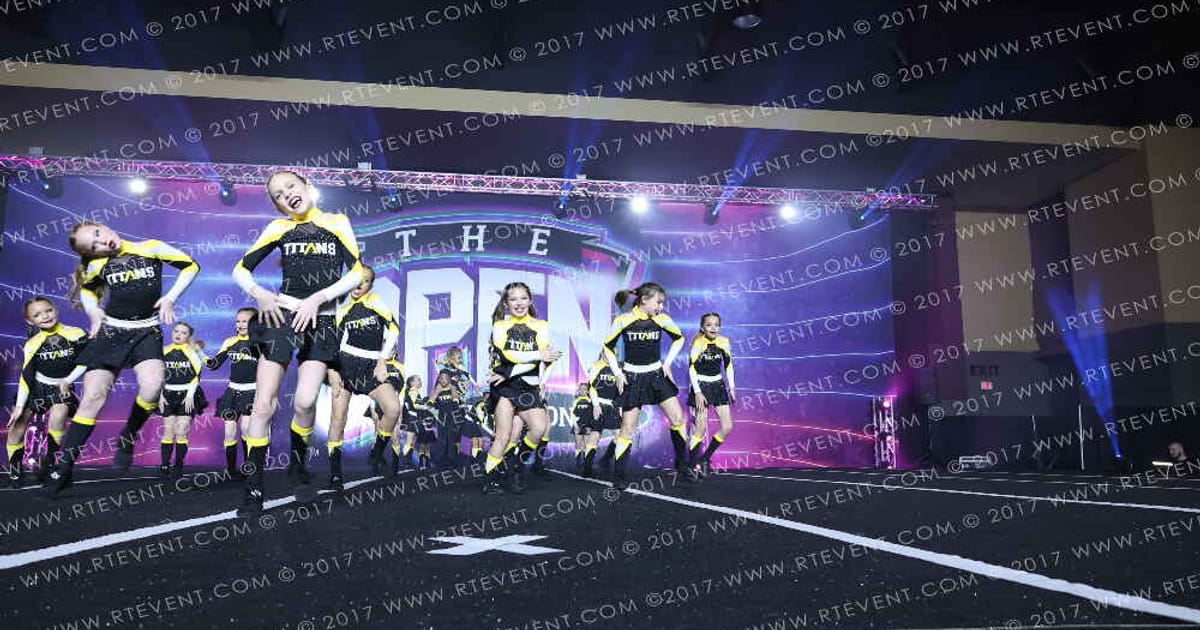 Titans Cheer and Gymnastics Mayhem · The Open Branson
