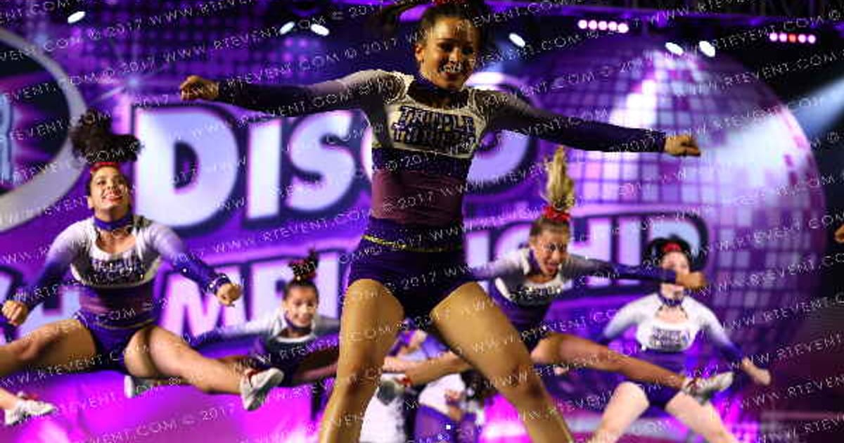 Florida Triple Threat Allstars Sassy Coed · American Cheer Power Tampa Showdown DIDII