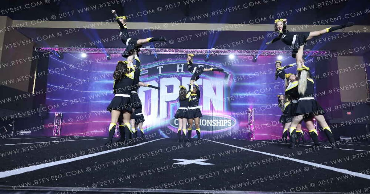 Titans Cheer and Gymnastics Lady Riot · The Open Branson