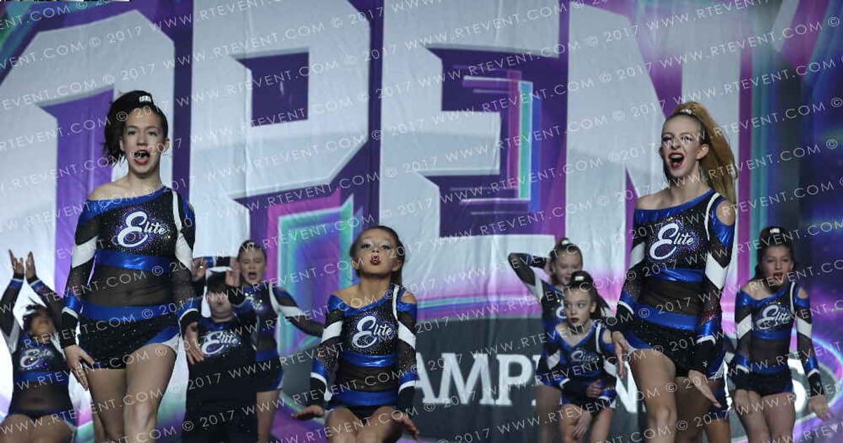 Elite Cheer Academy Snipers · The Open Branson