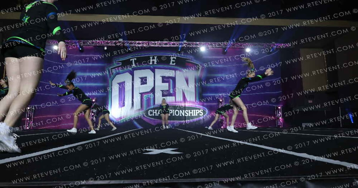 LGC eXtreme Cheer Lady X · The Open Branson