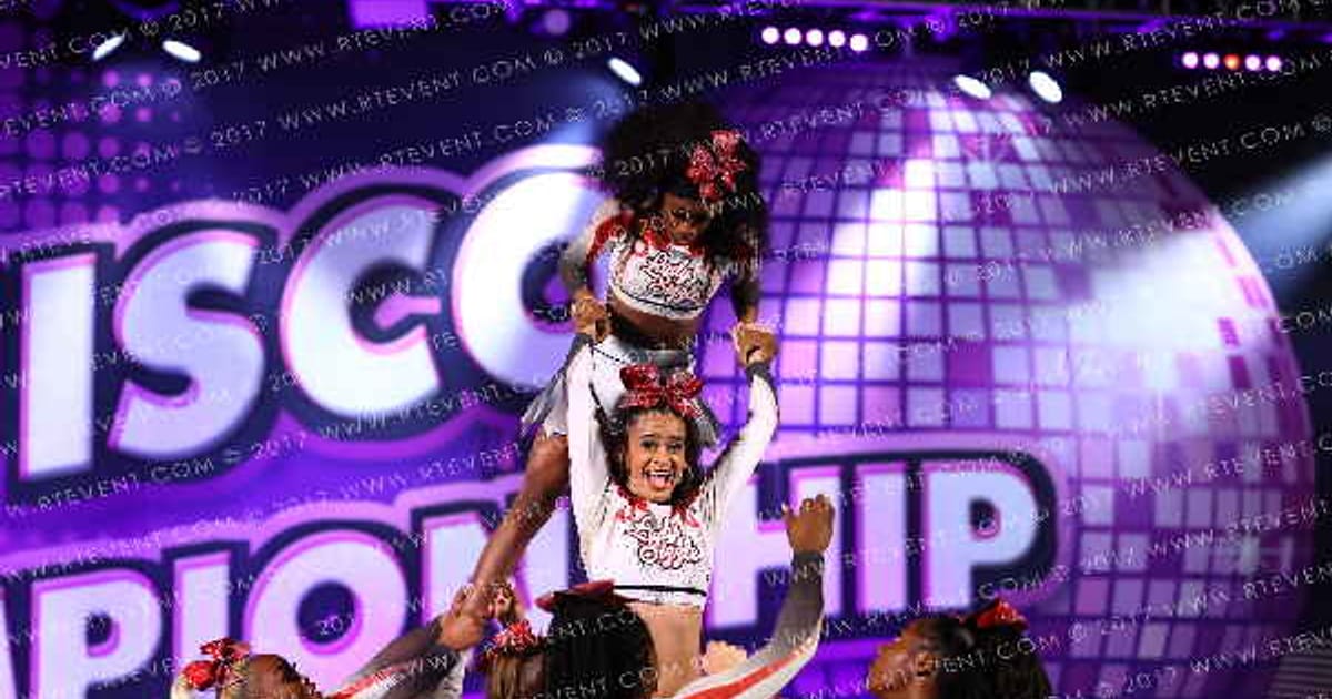 River City Allstars LADY SIZZLE · American Cheer Power Tampa Showdown DIDII