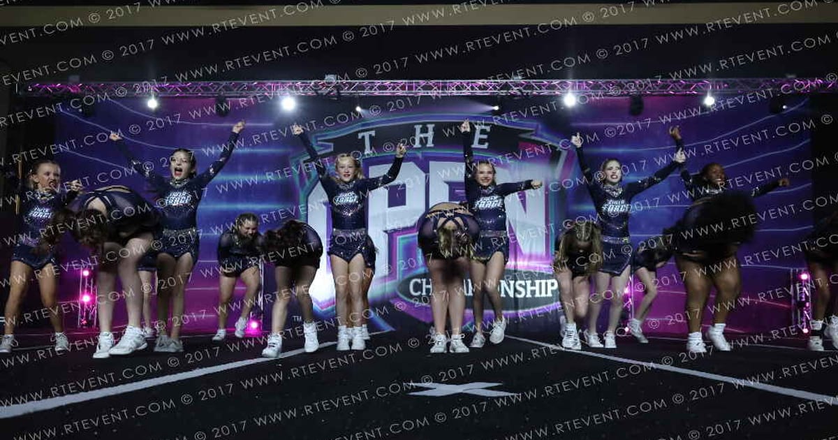 Cheer Force Arkansas Covert · The Open Branson