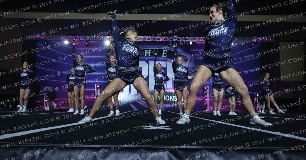 Cheer Force Arkansas IceBirds · The Open Branson