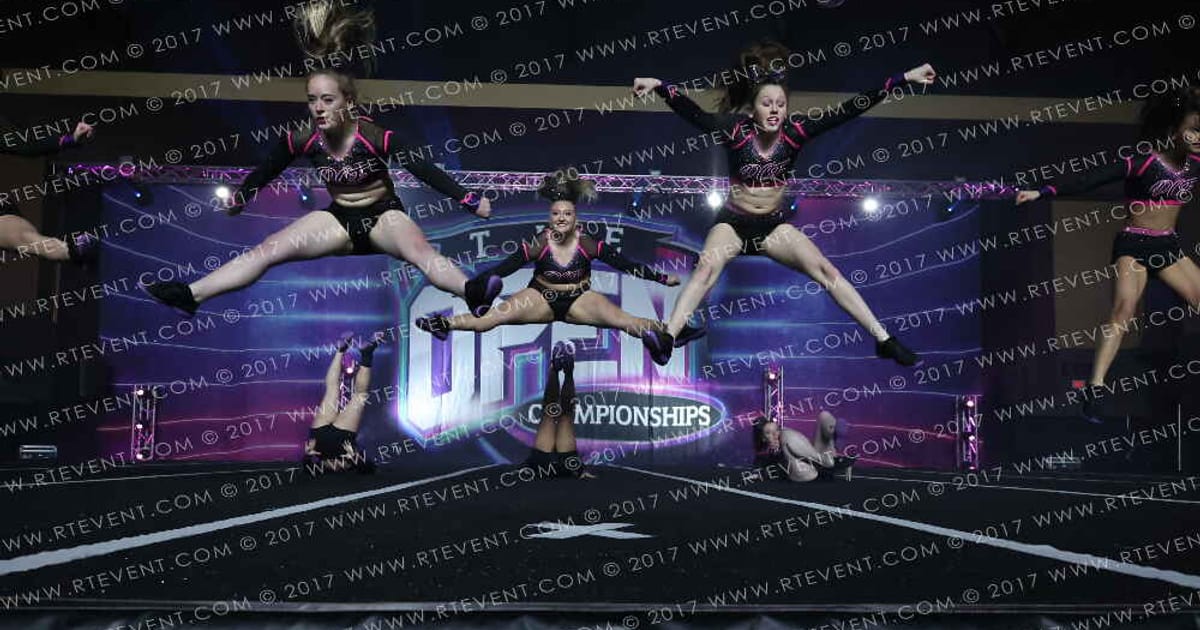 POP Cheer Factory Inferno · The Open Branson