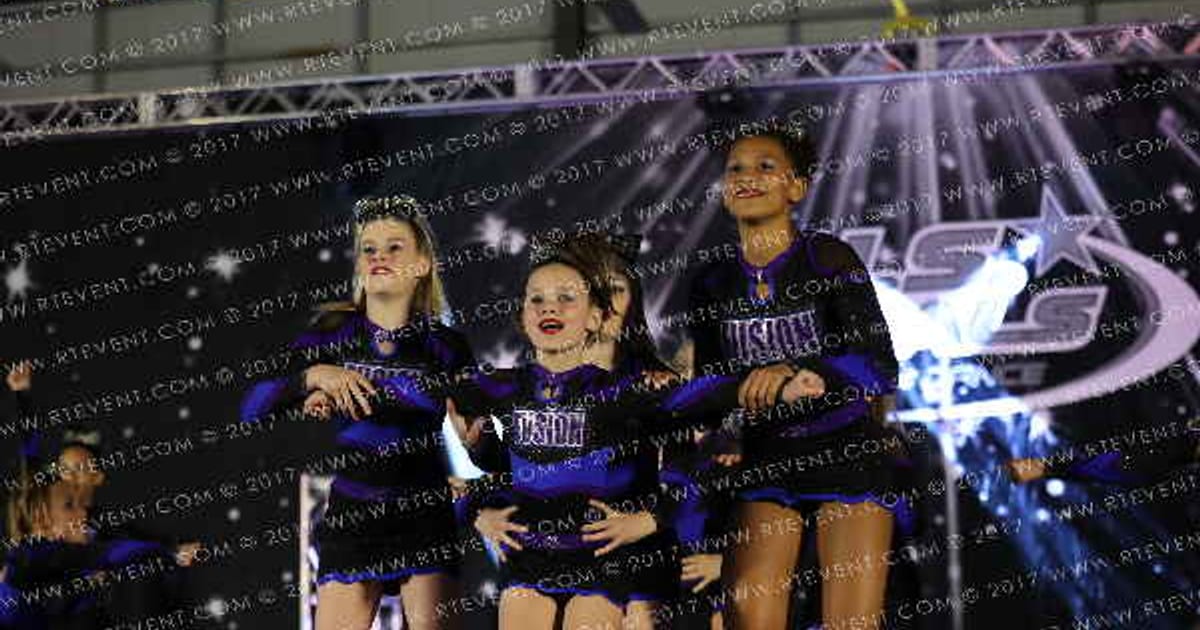 Arizona Fusion Cheer Blue Typhoon · The US Finals Mesa