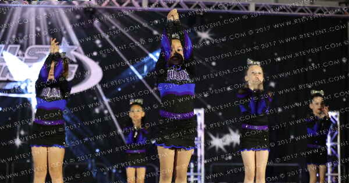 Arizona Fusion Cheer Purple Rain · The US Finals Mesa