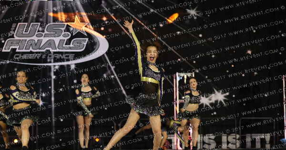 AZ Dynasty Athletic Cheer and Dance Black Ops · The US Finals Mesa