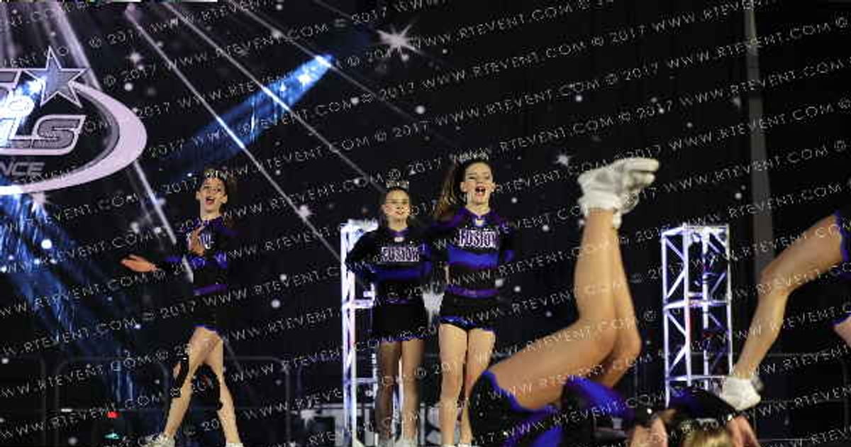 Arizona Fusion Cheer Black Eclipse · The US Finals Mesa