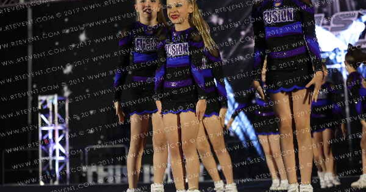 Arizona Fusion Cheer Blue Mist · The US Finals Mesa