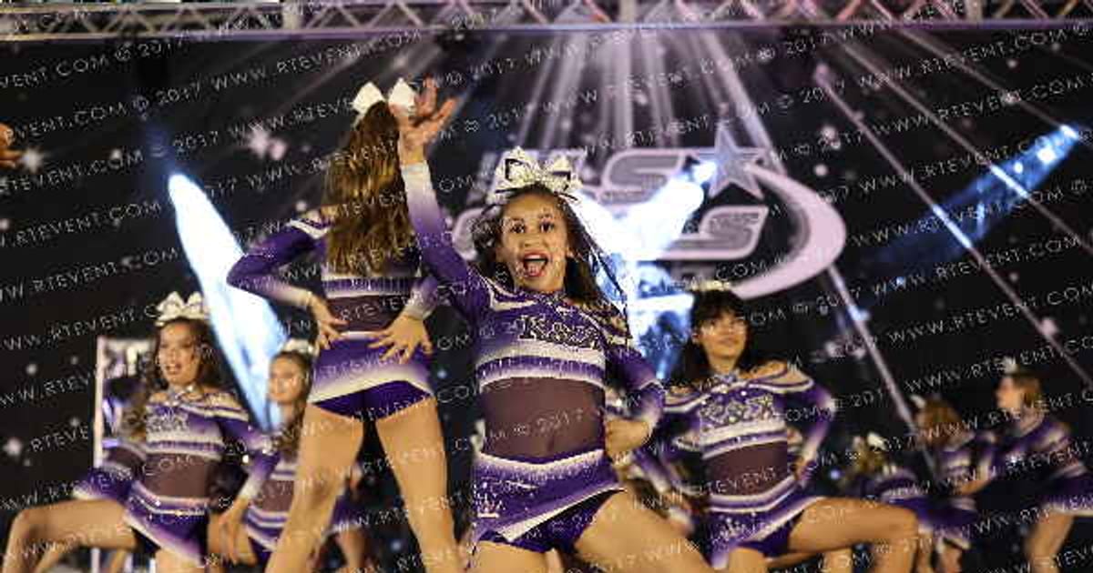 K & K Cheer Empire Prodigy · The US Finals Mesa