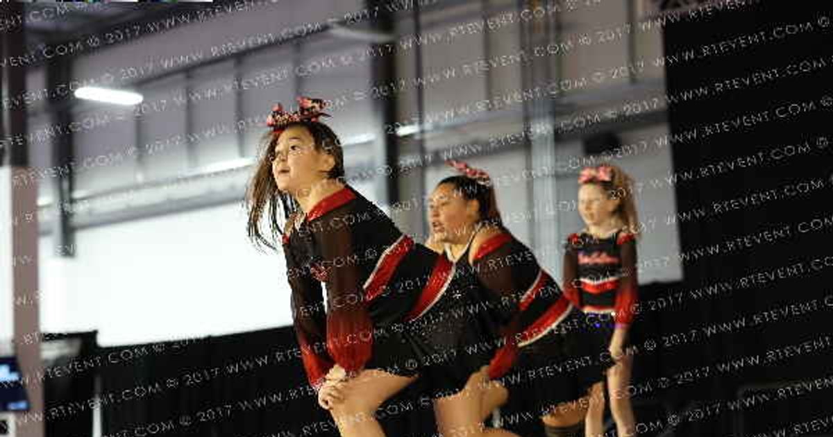 Revolution Cheer Company Bombshells · The US Finals Mesa