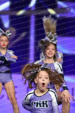 PKR Athletics Cheer Midnight Storm