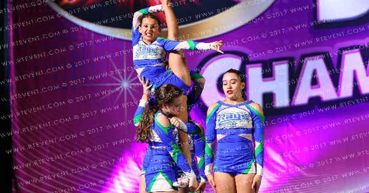 The Stingray Allstars Wave · American Cheer Power Tampa Showdown DIDII