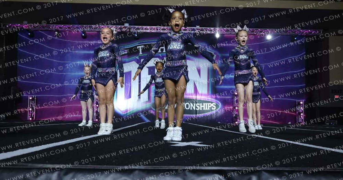 Cheer Force Arkansas Tiny Talons · The Open Branson