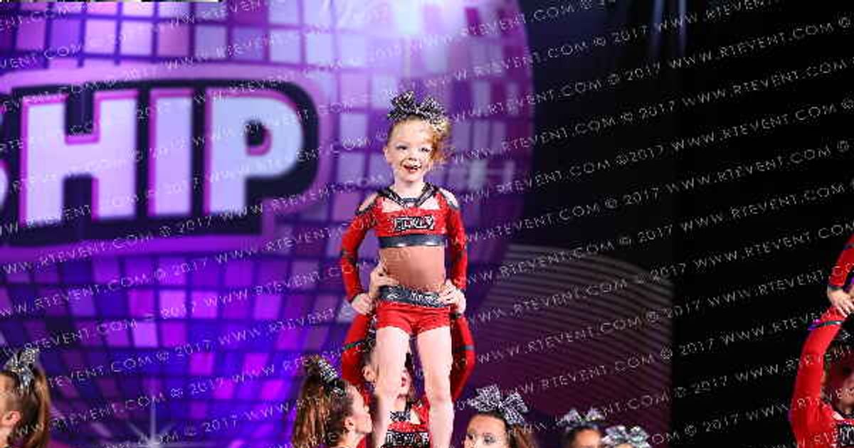 Ocala Athletix CHERRY BOMBS · American Cheer Power Tampa Showdown DIDII