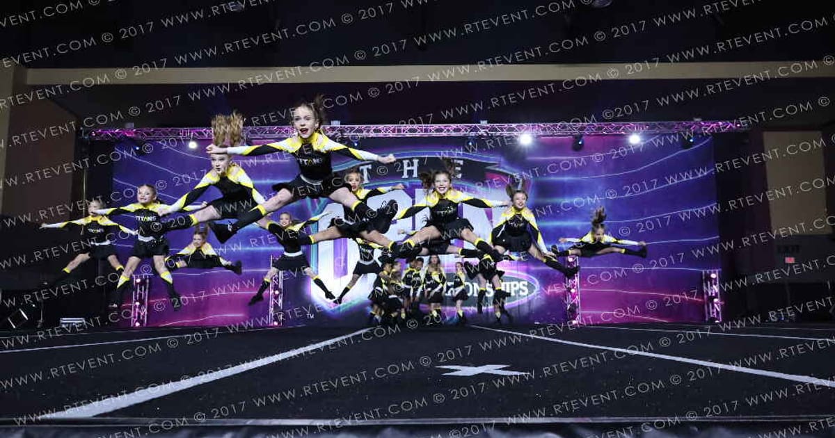 Titans Cheer and Gymnastics Mayhem · The Open Branson