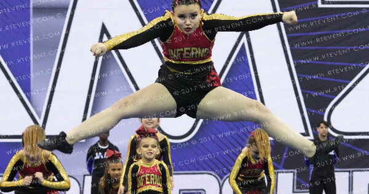 OAKDALE INFERNO CHEER BLACK ICE · Northern California Challenge Cup