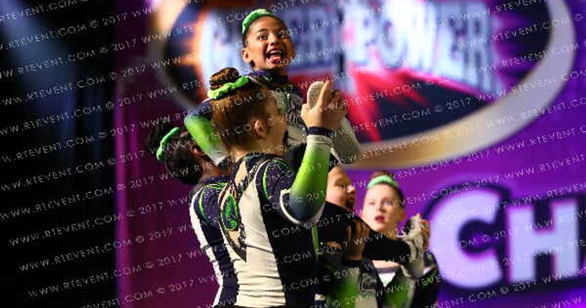 Cheer Nation Athletics Navy · American Cheer Power Tampa Showdown DIDII
