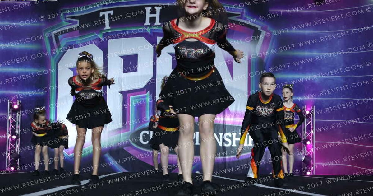 iNTENSITY ELITE CHEER Blaze · The Open Branson
