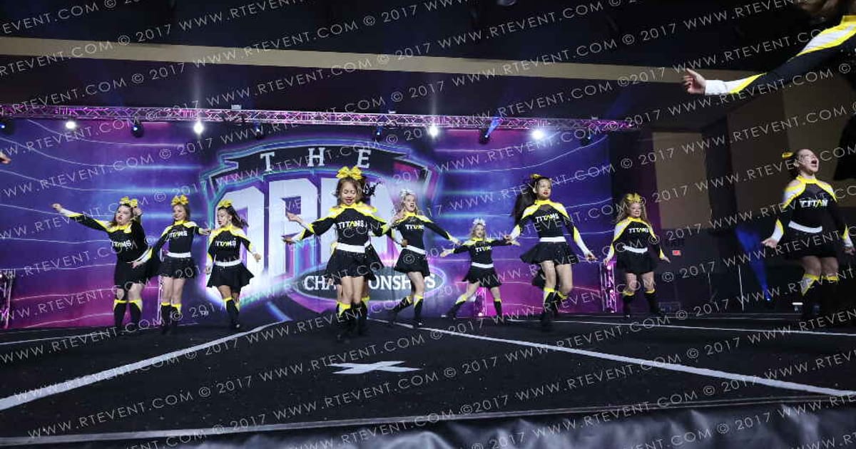 Titans Cheer and Gymnastics Lady Riot · The Open Branson