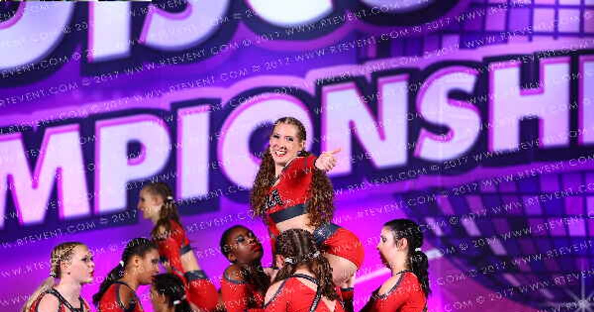 Ocala Athletix MISS SCARLET · American Cheer Power Tampa Showdown DIDII