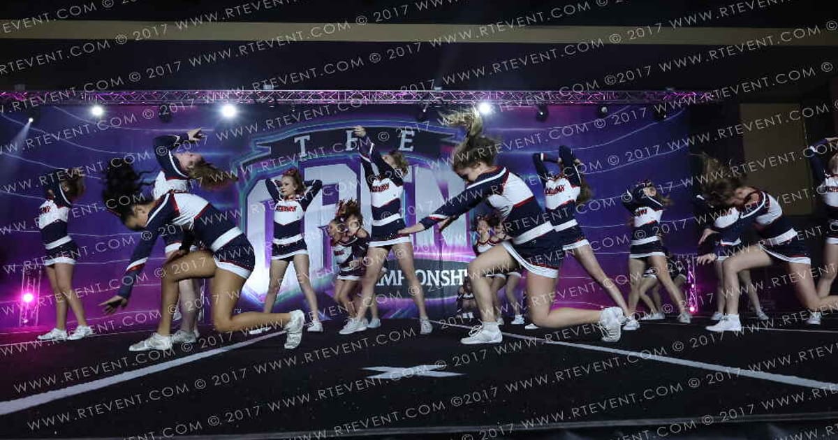 Arkansas Cheer Academy Admirals · The Open Branson