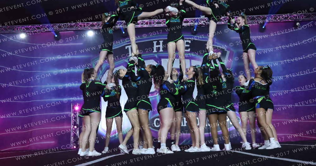 LGC eXtreme Cheer Lady X · The Open Branson