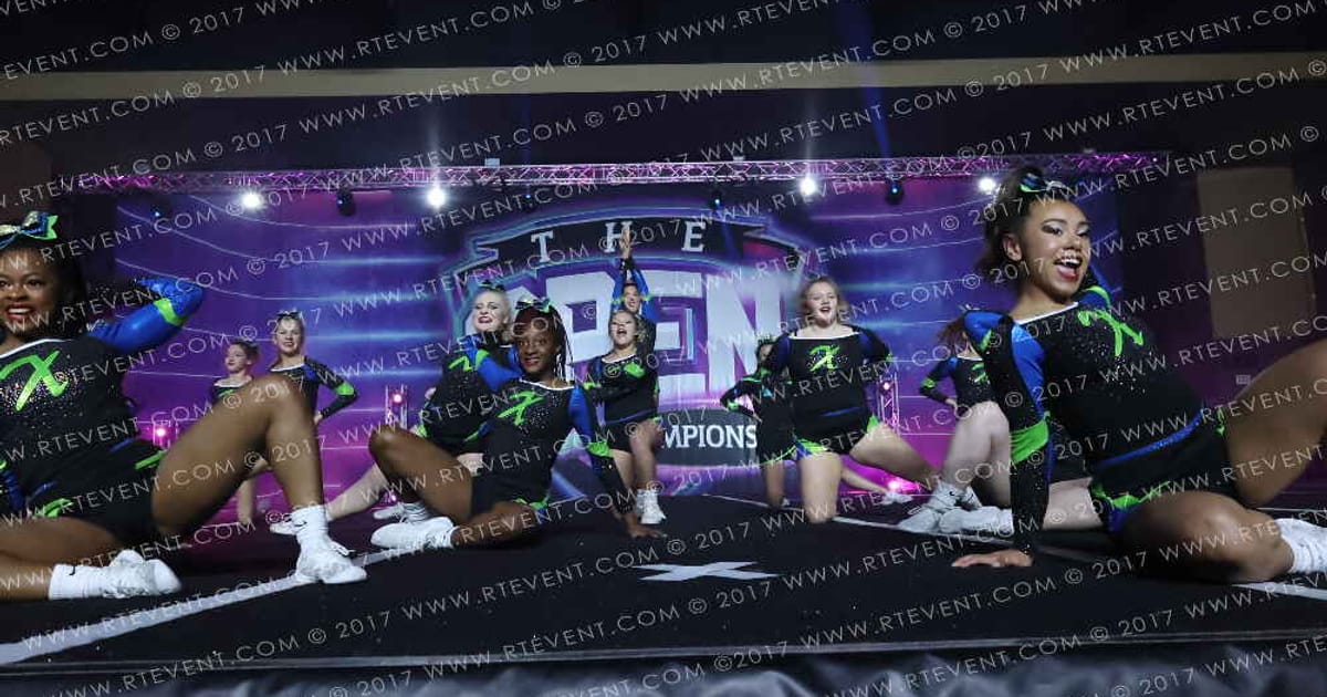 LGC eXtreme Cheer X-Factor · The Open Branson