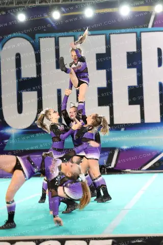 Rockstar Cheer Lake Norman Blondie