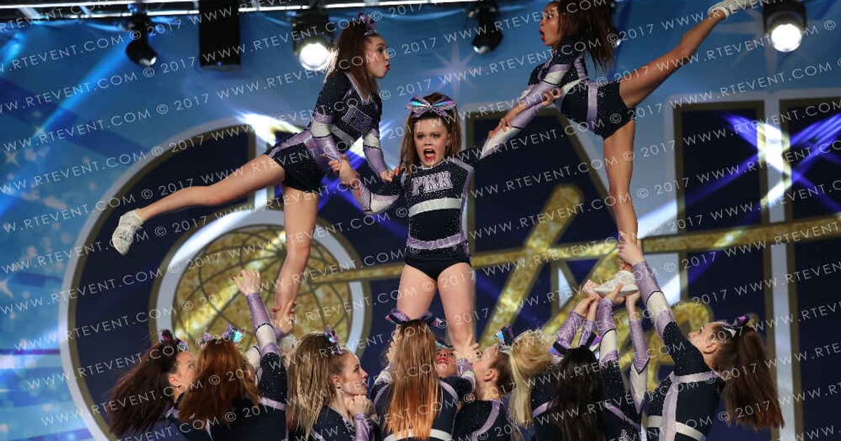 PKR Athletics Cheer Blue Hail · The One Virginia Beach